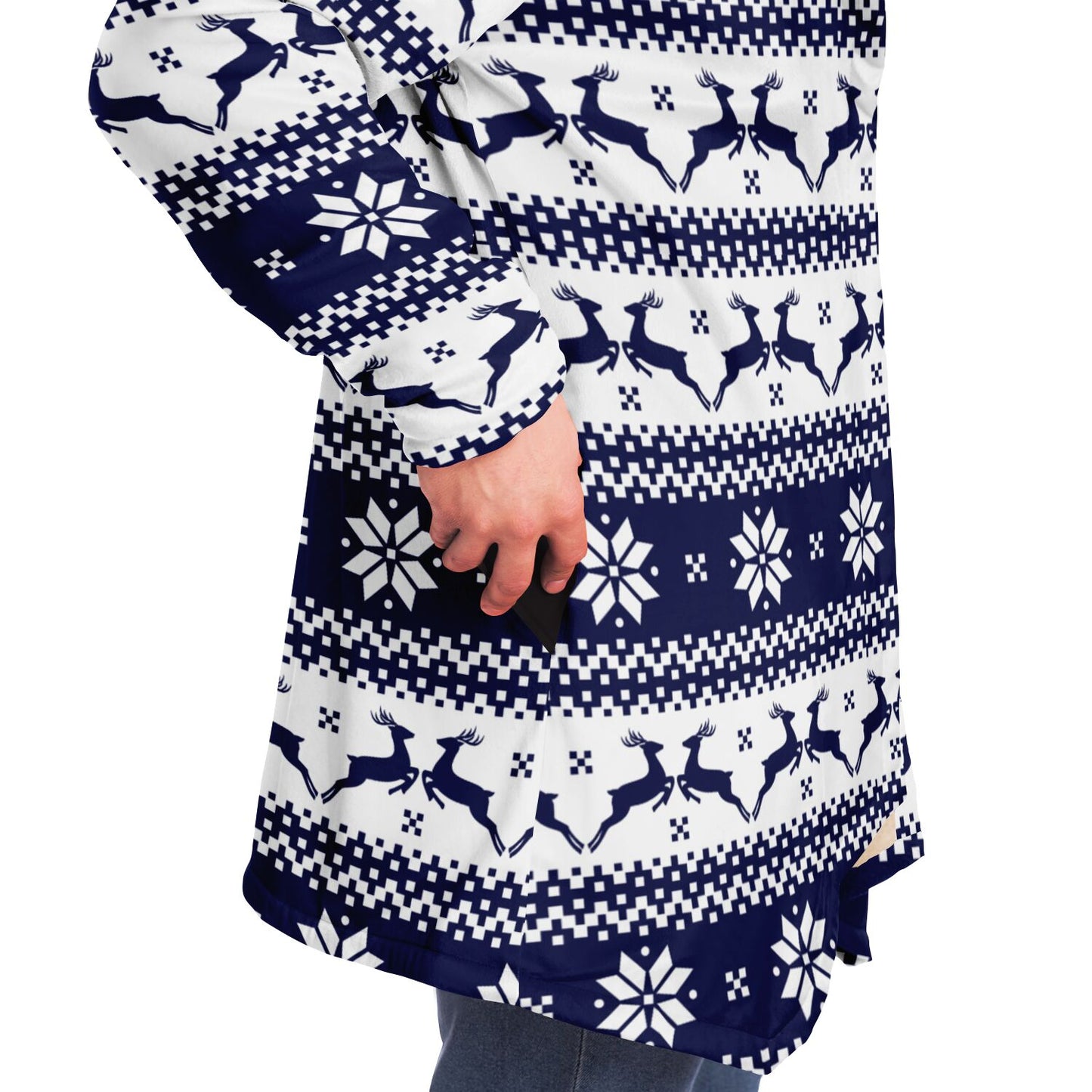 ugly christmas hooded cloak