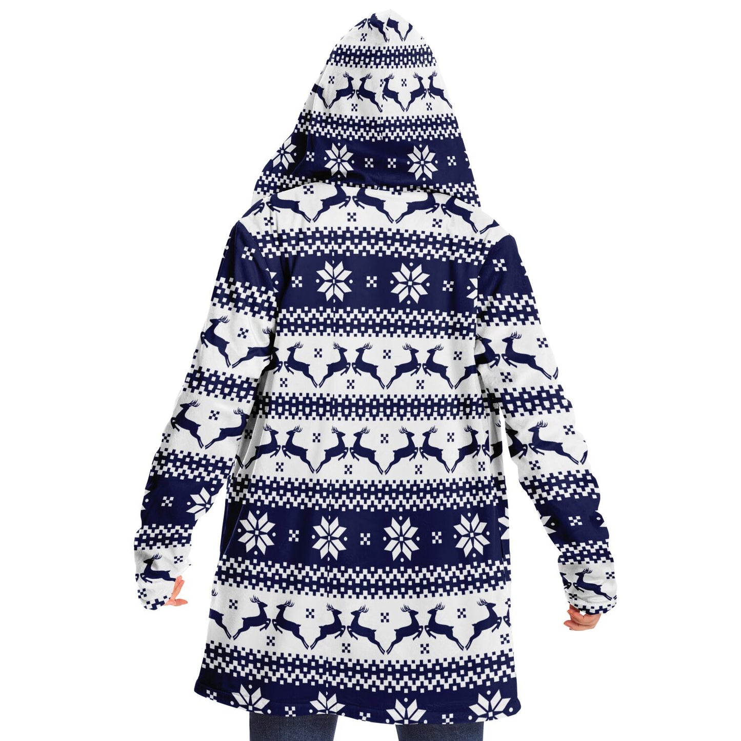 ugly christmas hooded cloak