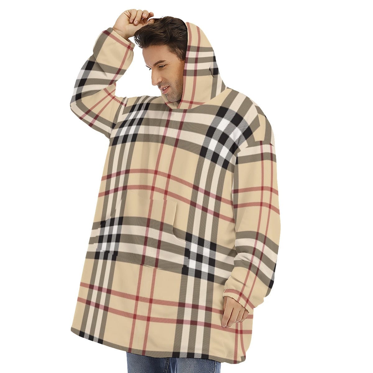 Tartan Hoodie Blanket