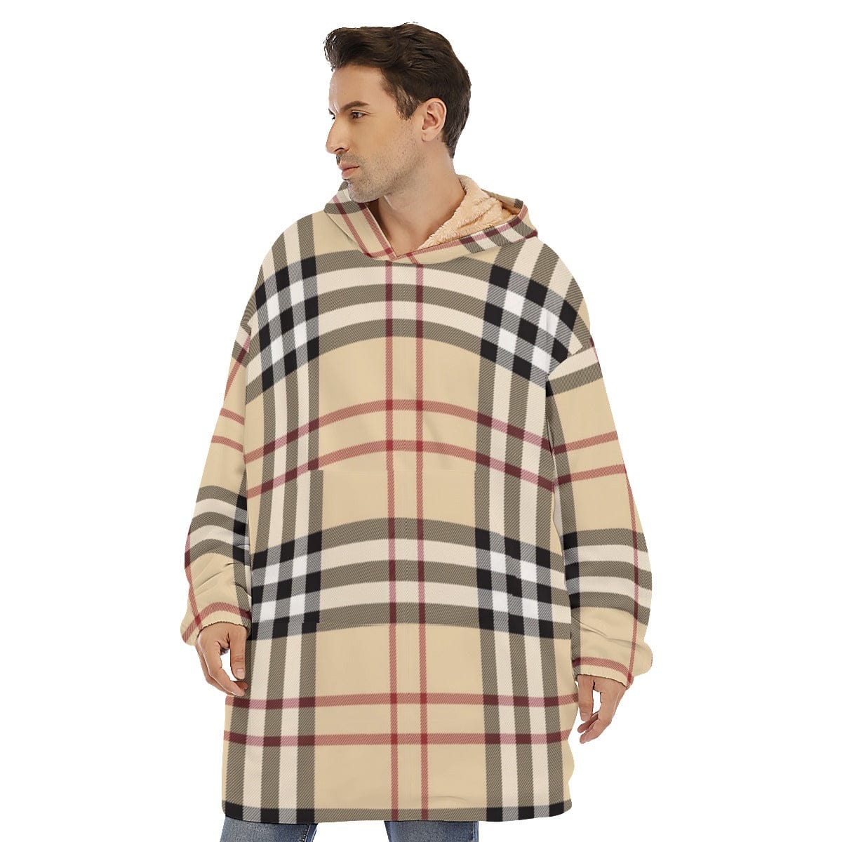 Tartan Hoodie Blanket