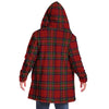Tartan Red, hooded cloak