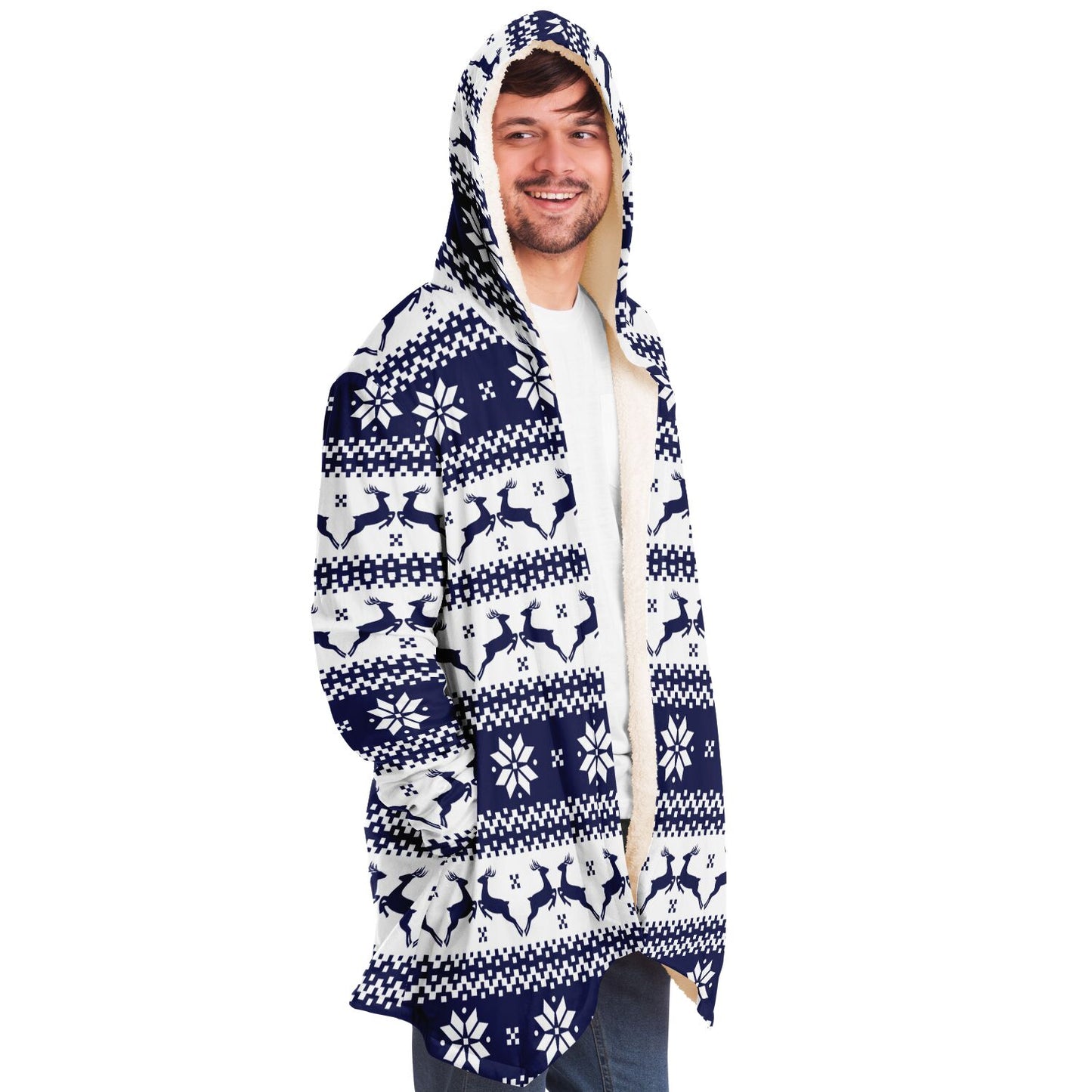 ugly christmas hooded cloak