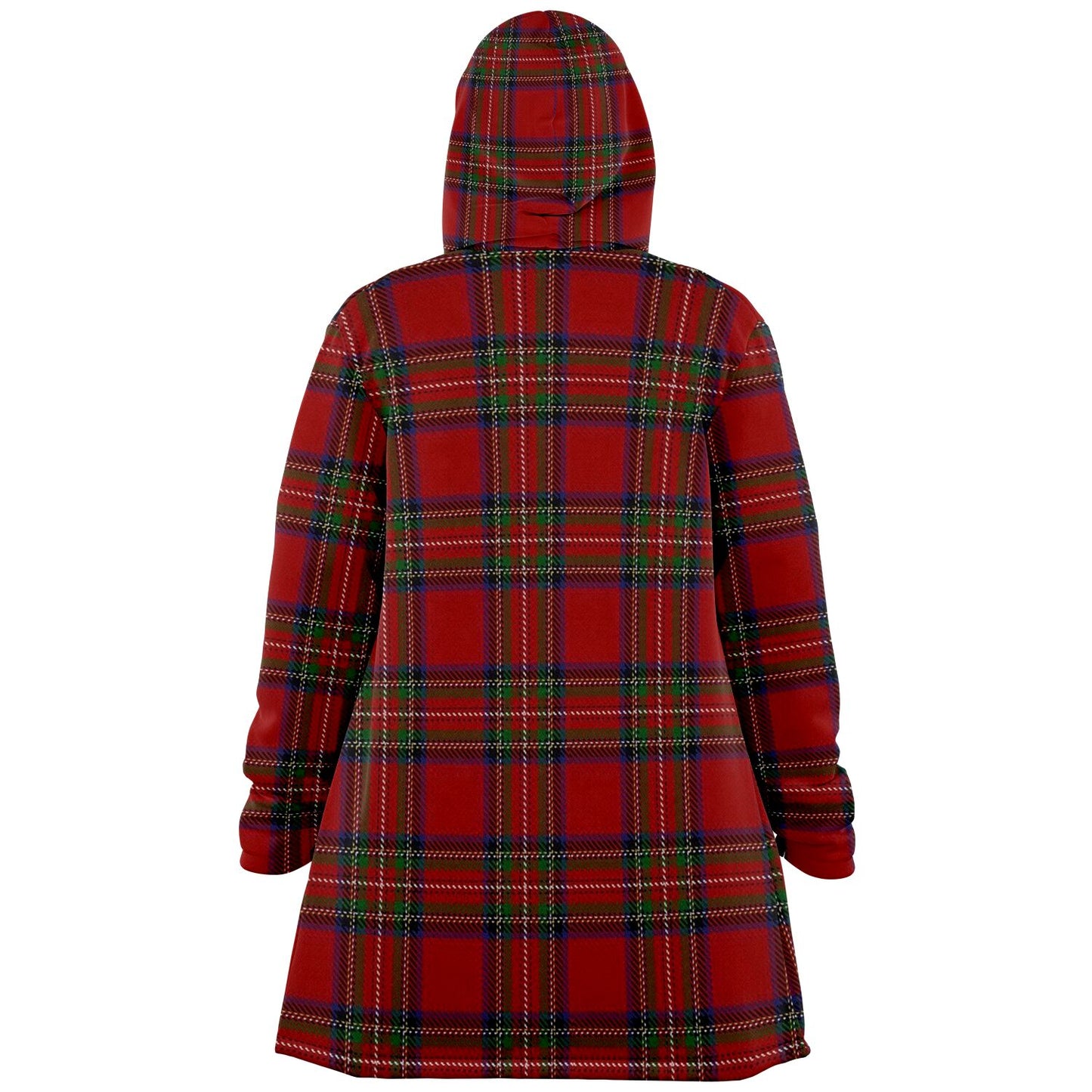 Tartan Red, hooded cloak