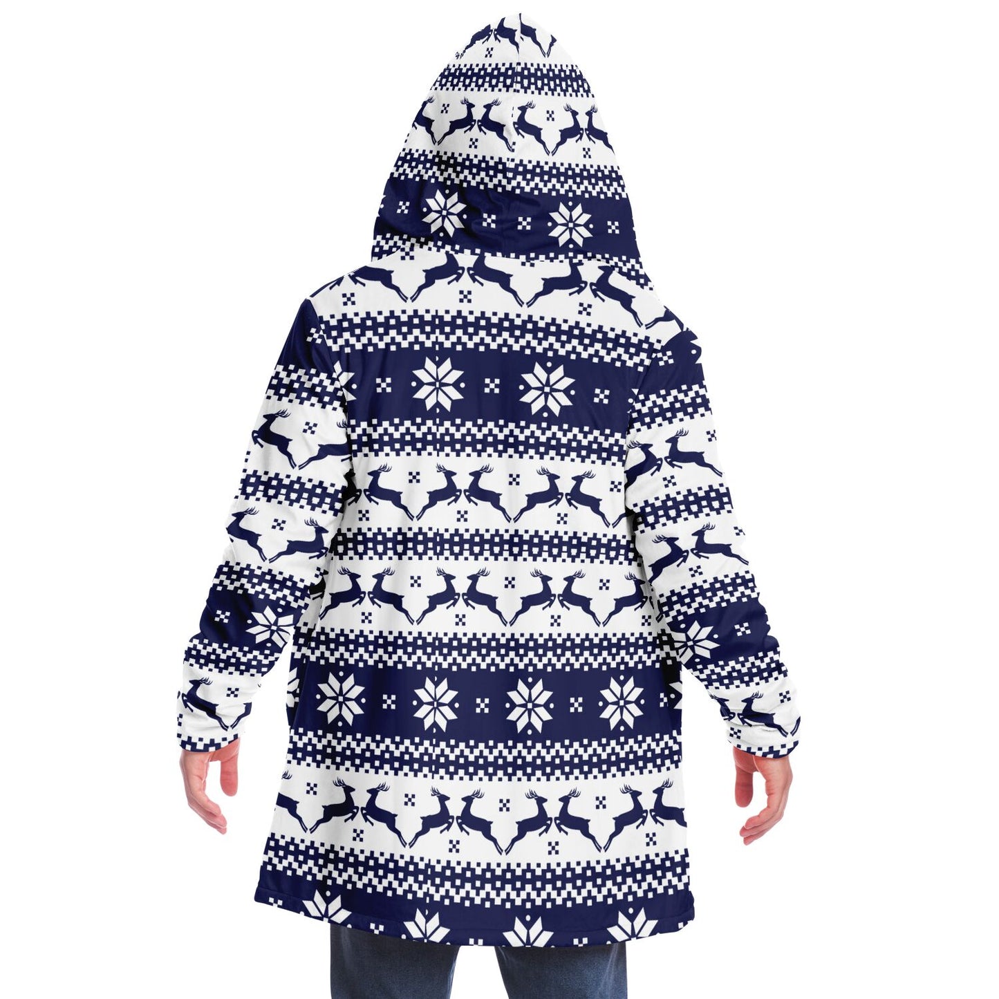 ugly christmas hooded cloak